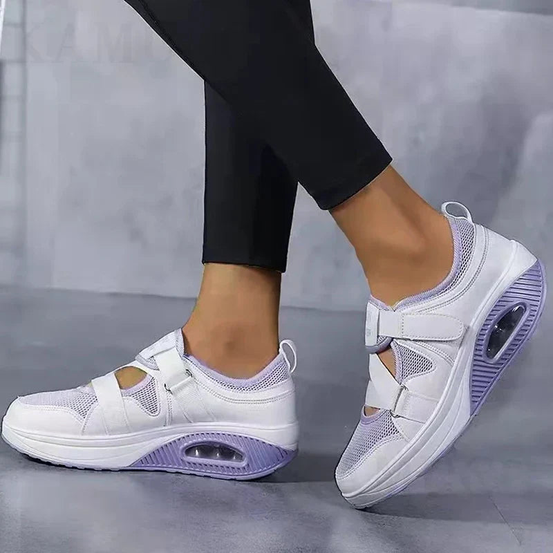 Céleste | Breathable Mesh Slip-On Sneakers