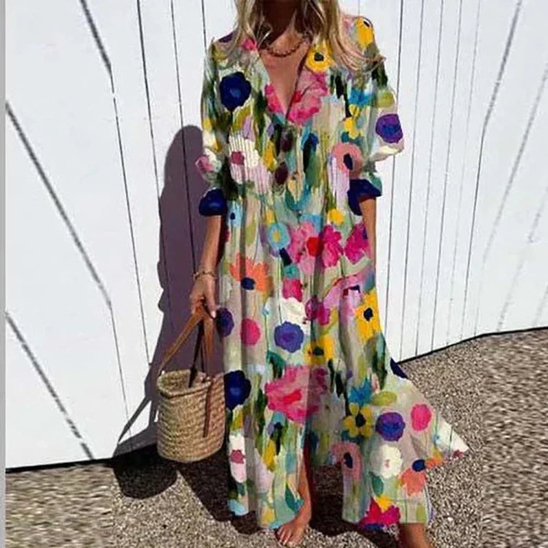 Umbriel | Floral Maxi Dress