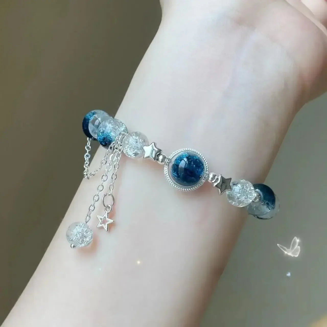 Nakia | Star Tassel Crystal Bracelet