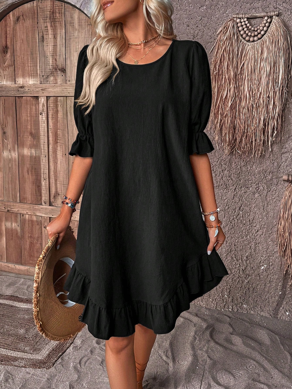 Céleste | Flattering Tummy-Cover Summer Dress