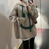 Solène | Oversized Graphic Hoodie