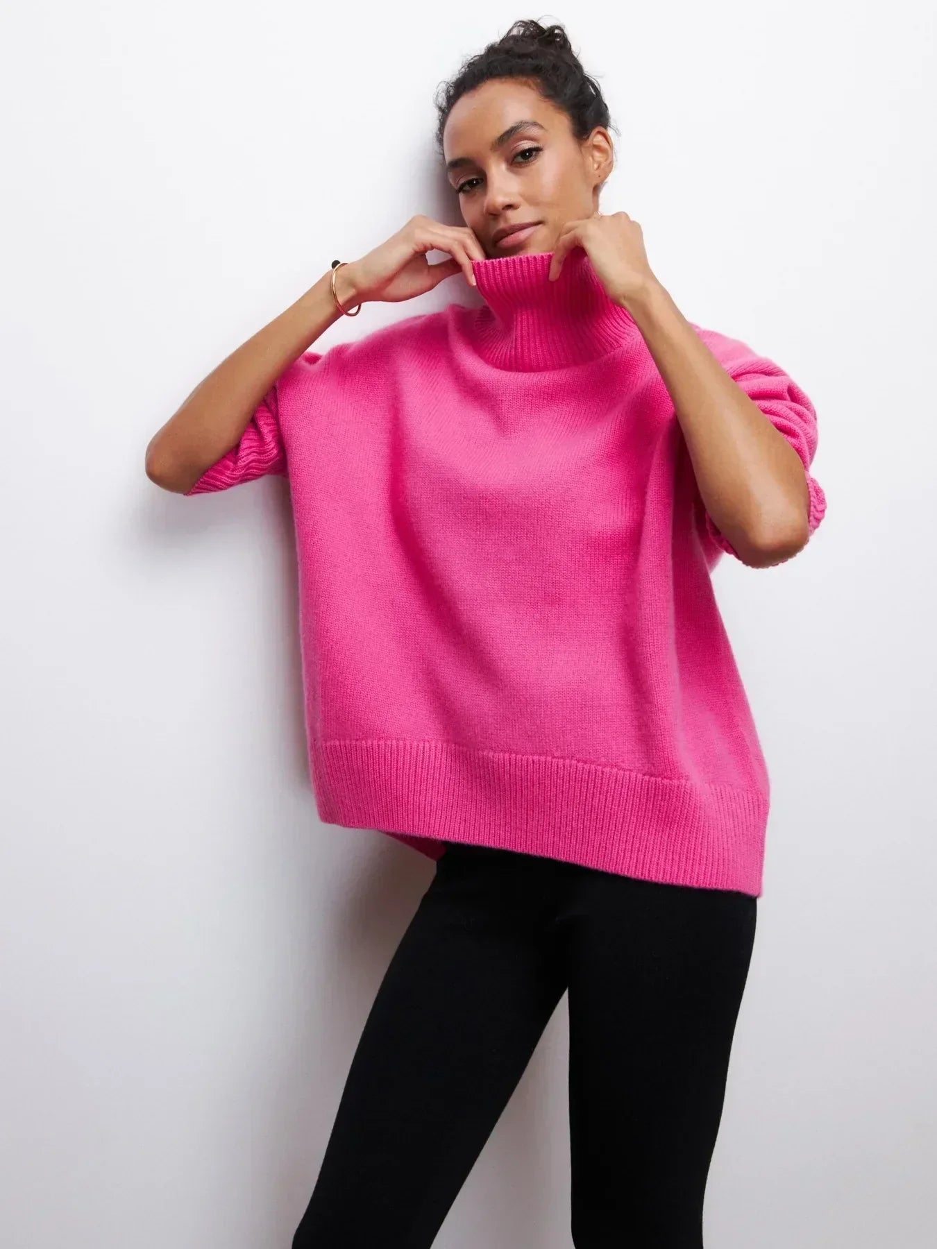 Céleste | Oversized Turtleneck Sweater