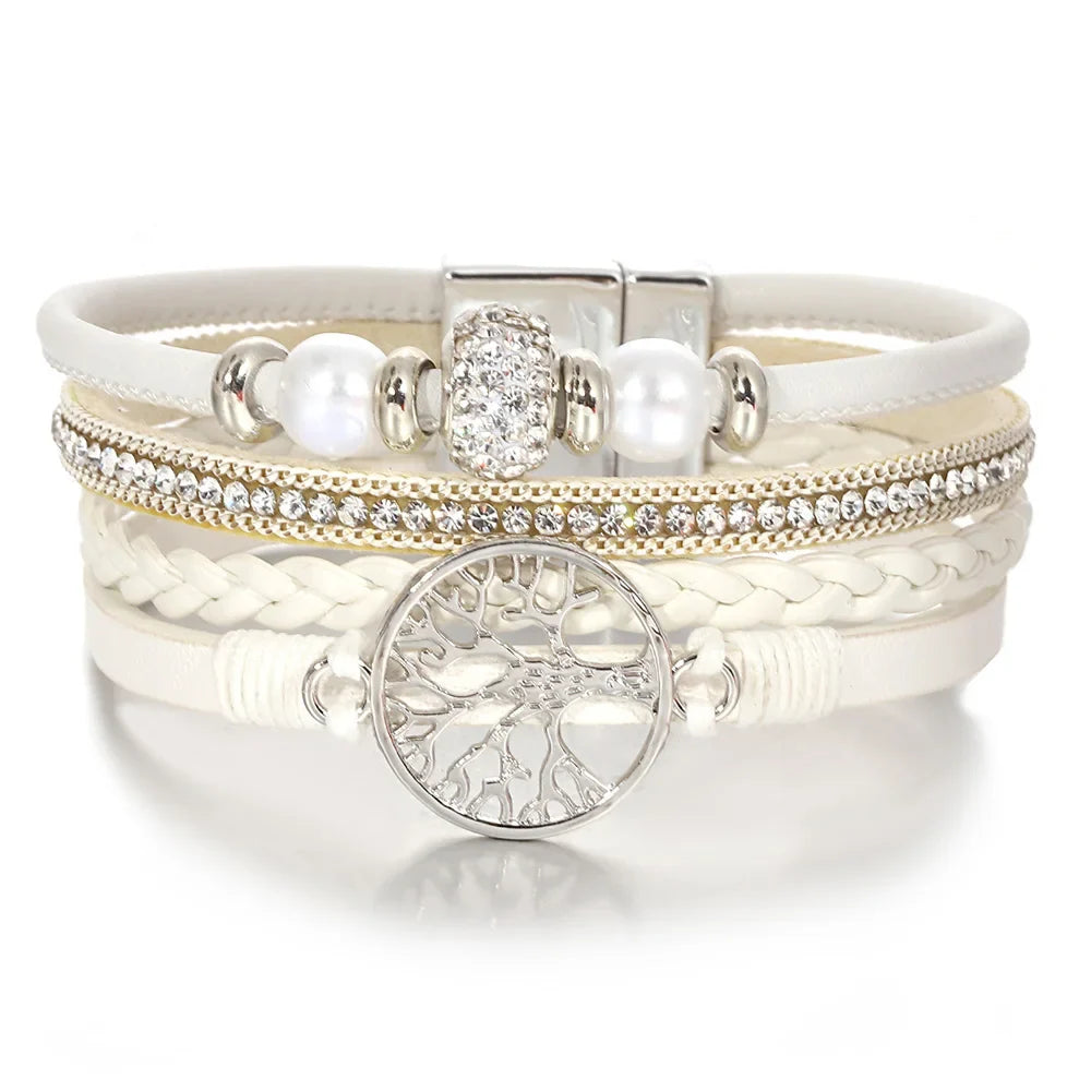 Breanna | Crystal Tree of Life Bracelet