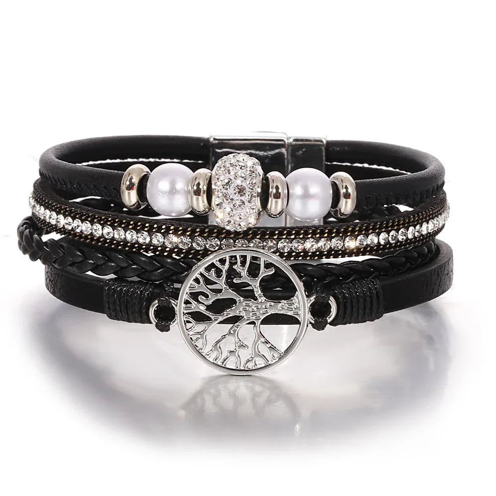 Breanna | Crystal Tree of Life Bracelet