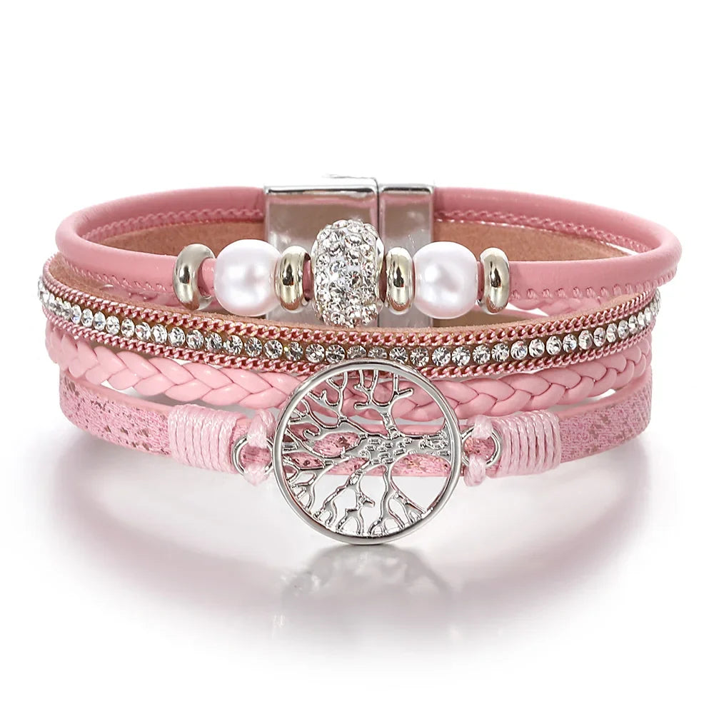 Breanna | Crystal Tree of Life Bracelet