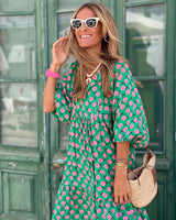 Viola | Flowy Boho Maxi Dress