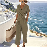 Romona | Wrap-Front Two-Piece Set