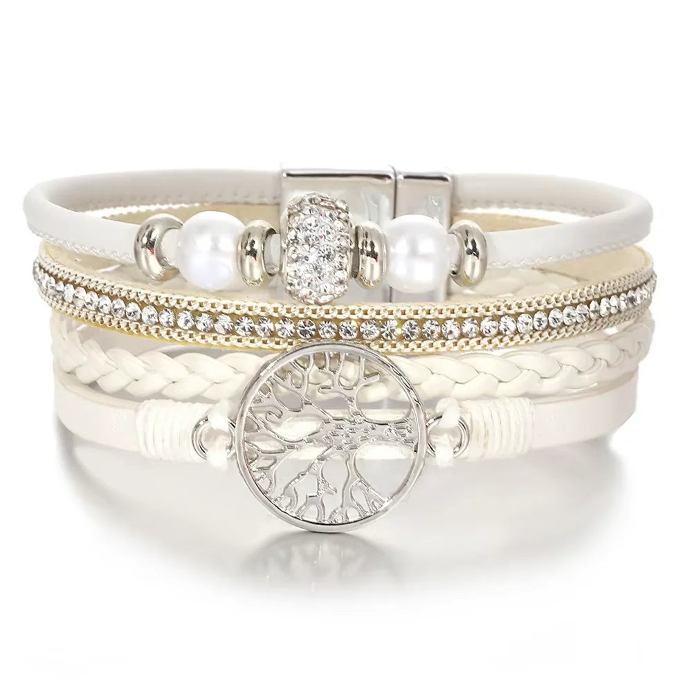 Breanna | Crystal Tree of Life Bracelet