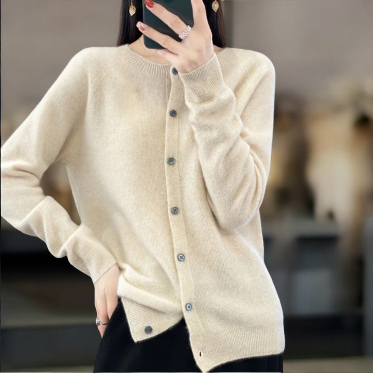 Céleste | Soft Button-Up Everyday Cardigan