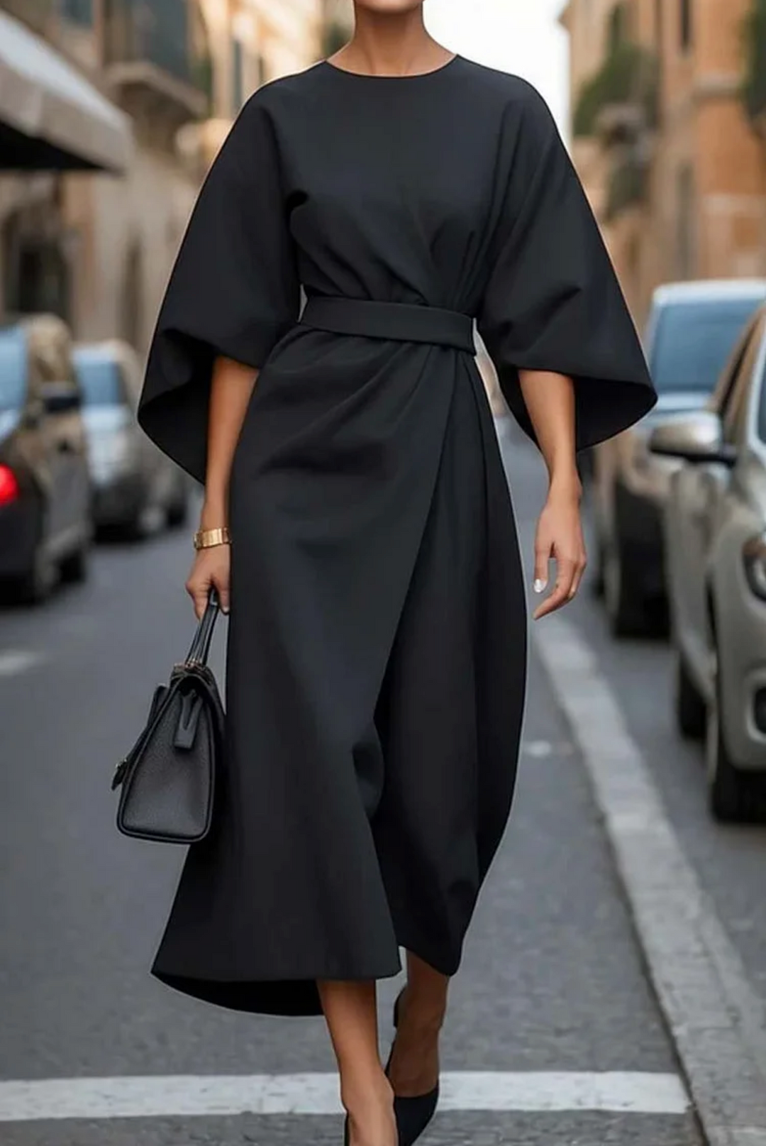 Melinda | Wrap Midi Dress