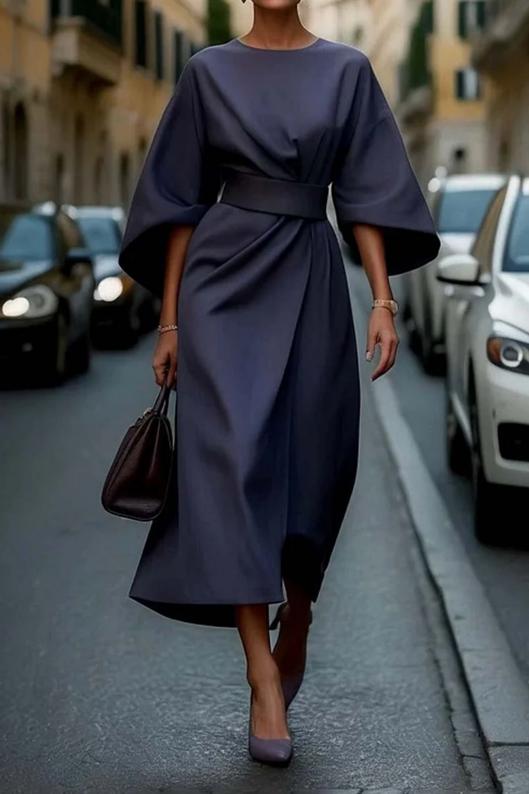 Melinda | Wrap Midi Dress