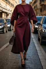 Melinda | Wrap Midi Dress