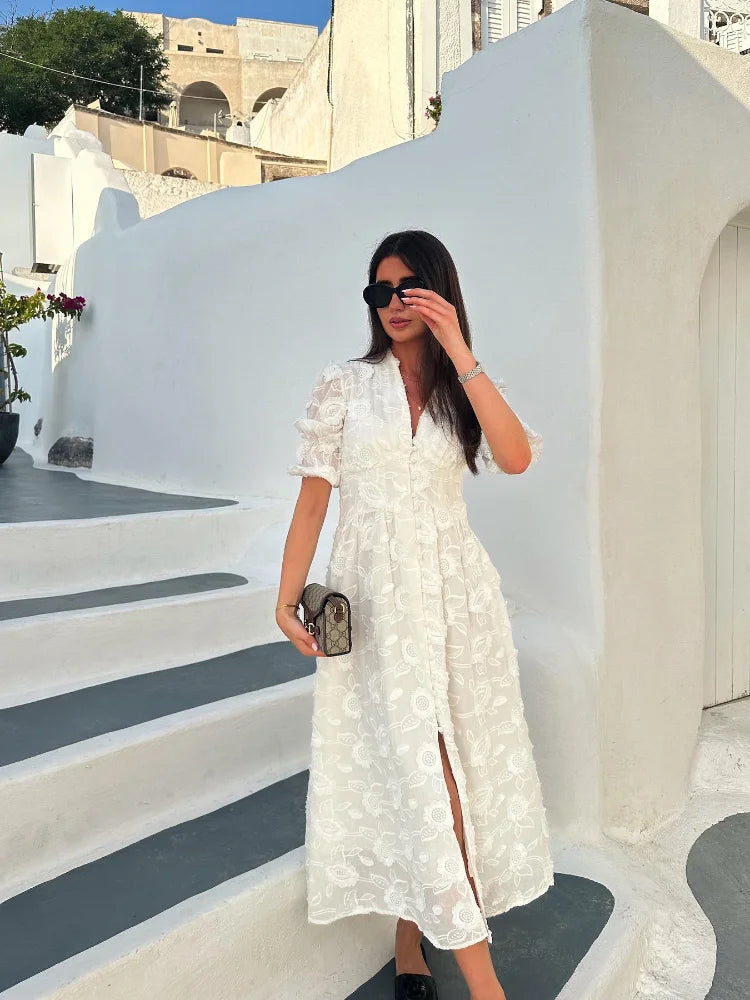 Thea | Airy Coastal Maxi Dress