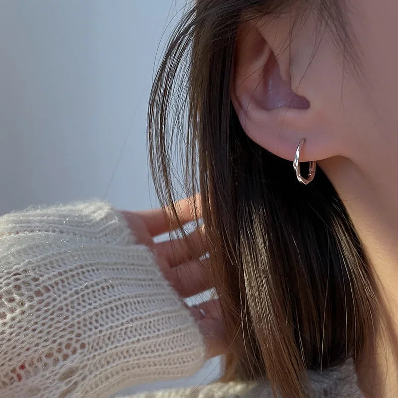 Sydney | Sterling Silver Inlaid Stud Earrings