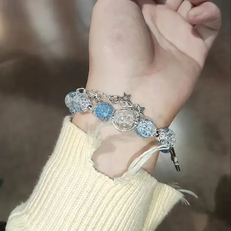 Nakia | Star Tassel Crystal Bracelet