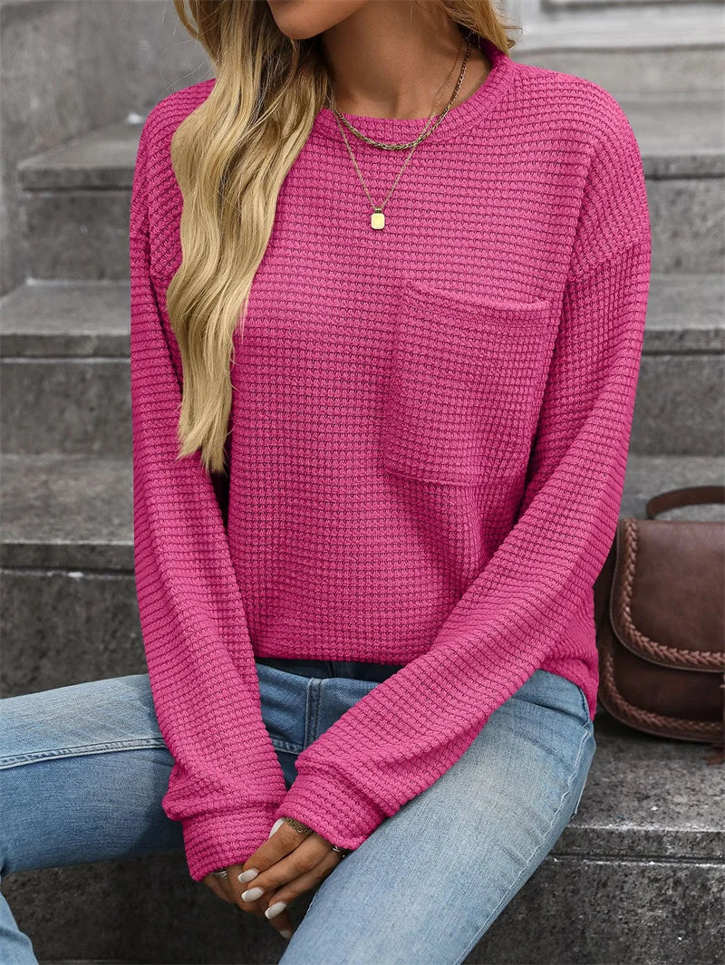 Céleste | Textured Cozy Knit Pullover