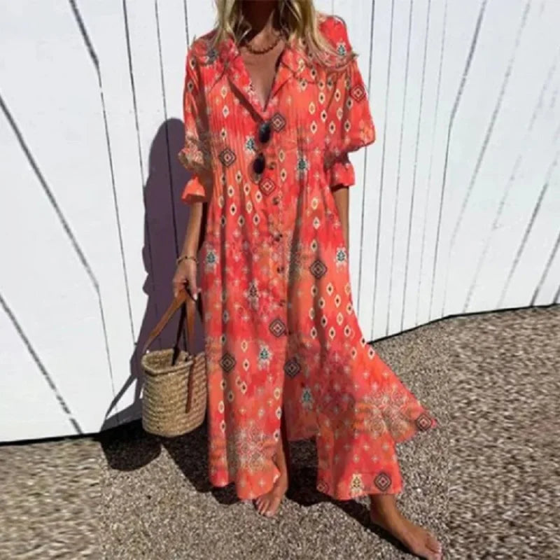 Umbriel | Floral Maxi Dress
