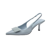 Lorene | Slingback Kitten Heels