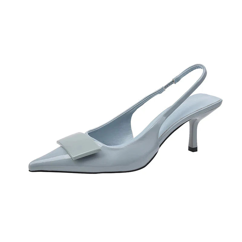 Lorene | Slingback Kitten Heels