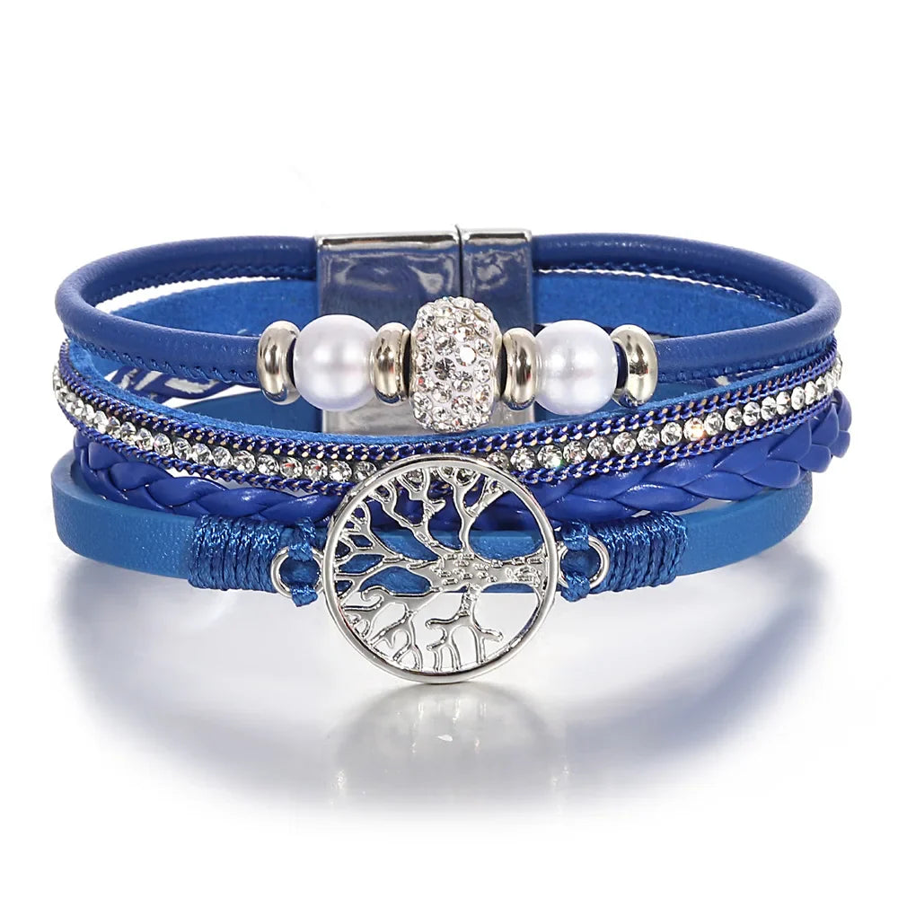 Breanna | Crystal Tree of Life Bracelet