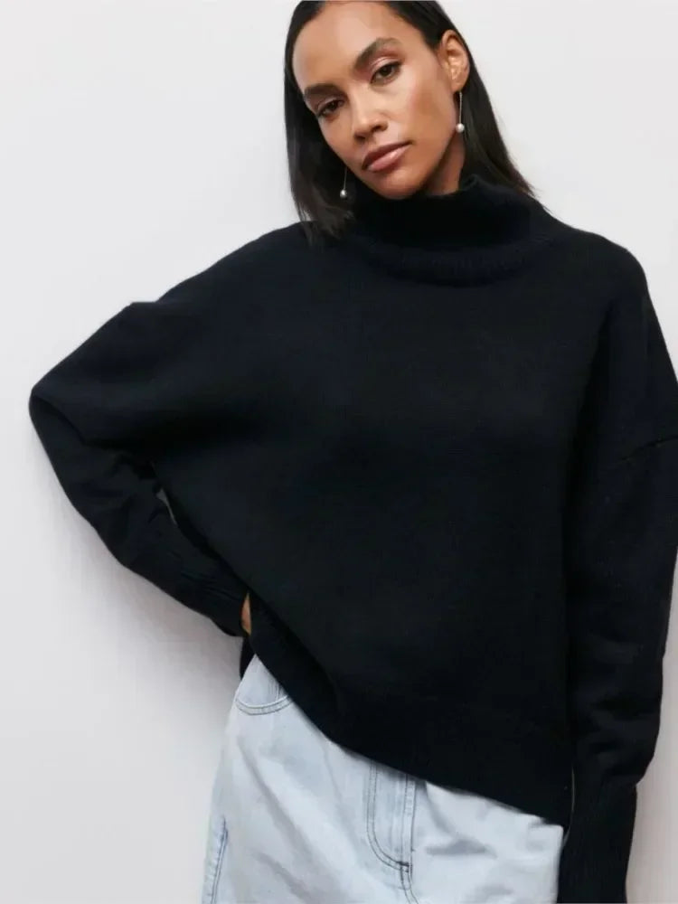 Céleste | Oversized Turtleneck Sweater