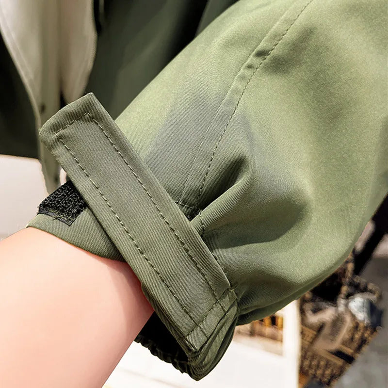 Vivienne | Double-Layer Windproof Zip Jacket