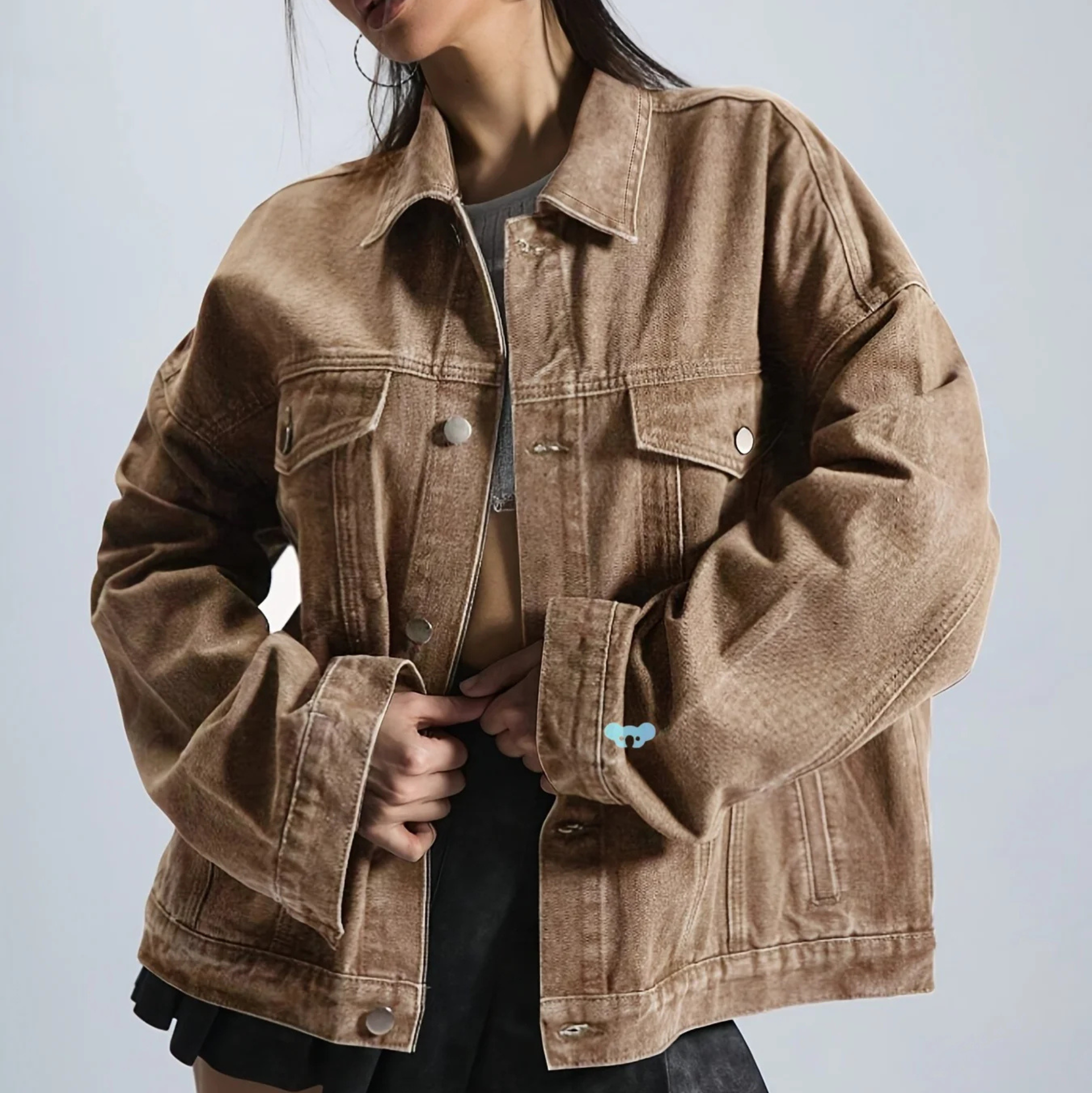 Céleste | Collared Long Sleeve Jacket