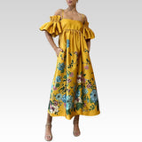 Virginia | Elegant Dress with Unique Sleeves & Pockets