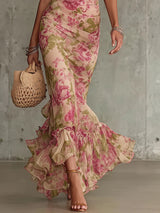 Bernita | Vintage Floral Maxi Dress