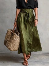 Juliana | Tie-Waist Midi Set