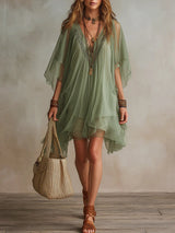 Sheree | Tiered Boho Mini Dress
