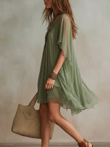 Sheree | Tiered Boho Mini Dress