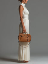 Chiara | V-Neck Chiffon Wide-Leg Jumpsuit