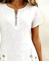 Kaitlin | Breezy Cotton-Linen Dress