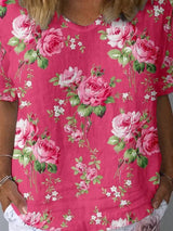 Opaline | Artistic Floral Shirt