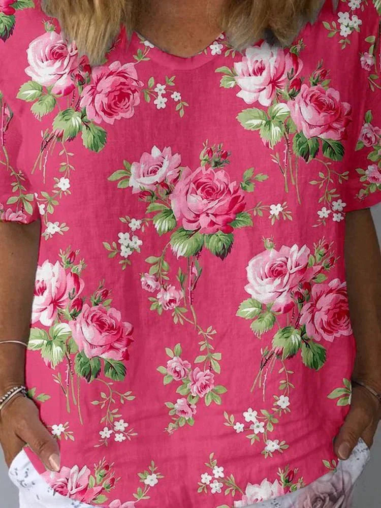 Opaline | Artistic Floral Shirt