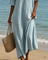 Elke | Coastal Linen Dress