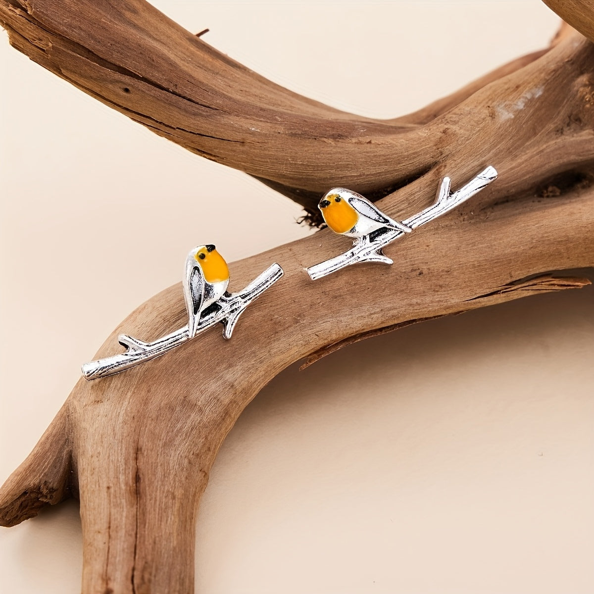 Laura | Whimsical Bird Drop Earrings
