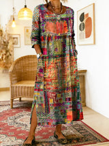 Iyla | Artisan Patchwork Maxi Dress