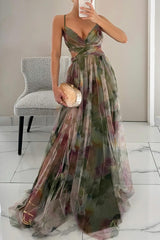 Lydia | Floral Maxi Dress Elegant