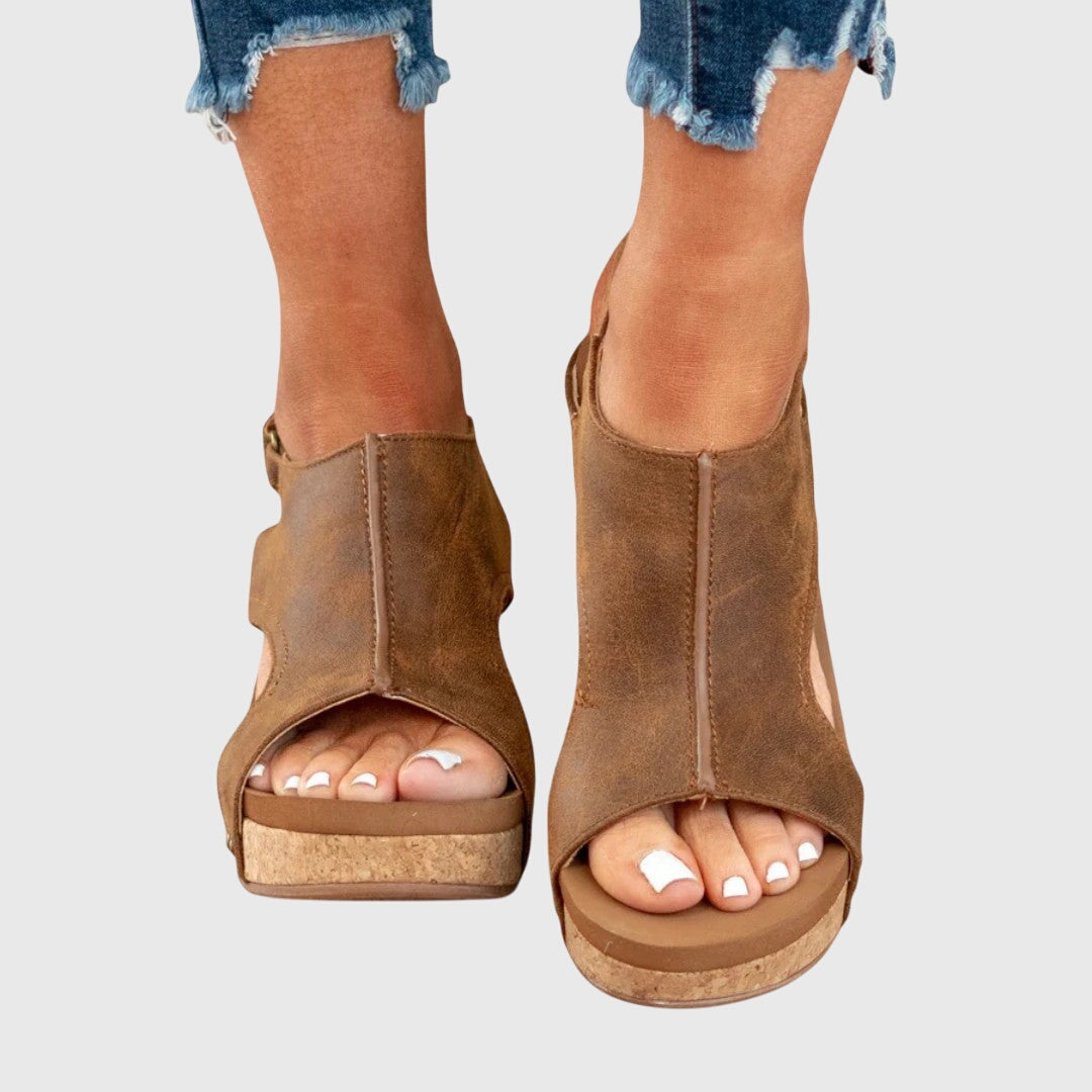 Anika | Orthopedic Wedge Sandals
