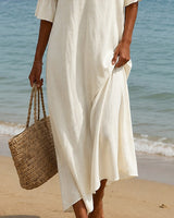 Elke | Coastal Linen Dress
