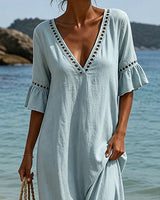 Elke | Coastal Linen Dress