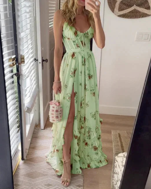 Johanna | Romantic Floral Midi Dress