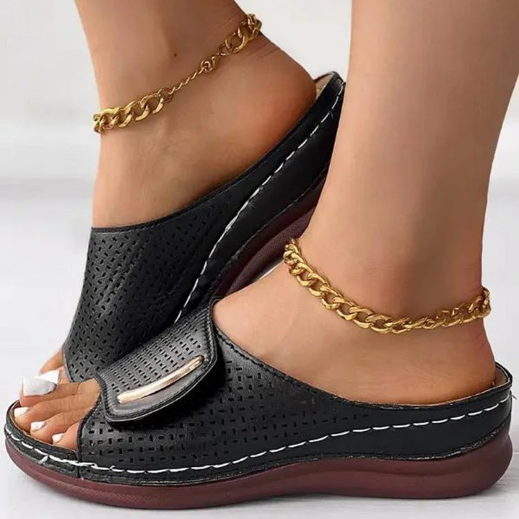 Wendy | Classic Urban Wedge Sandals