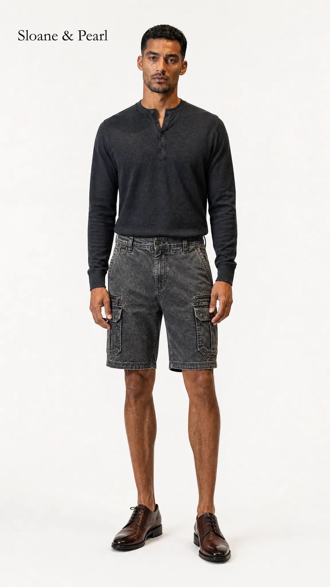 Mario | Functional Denim Cargo Short
