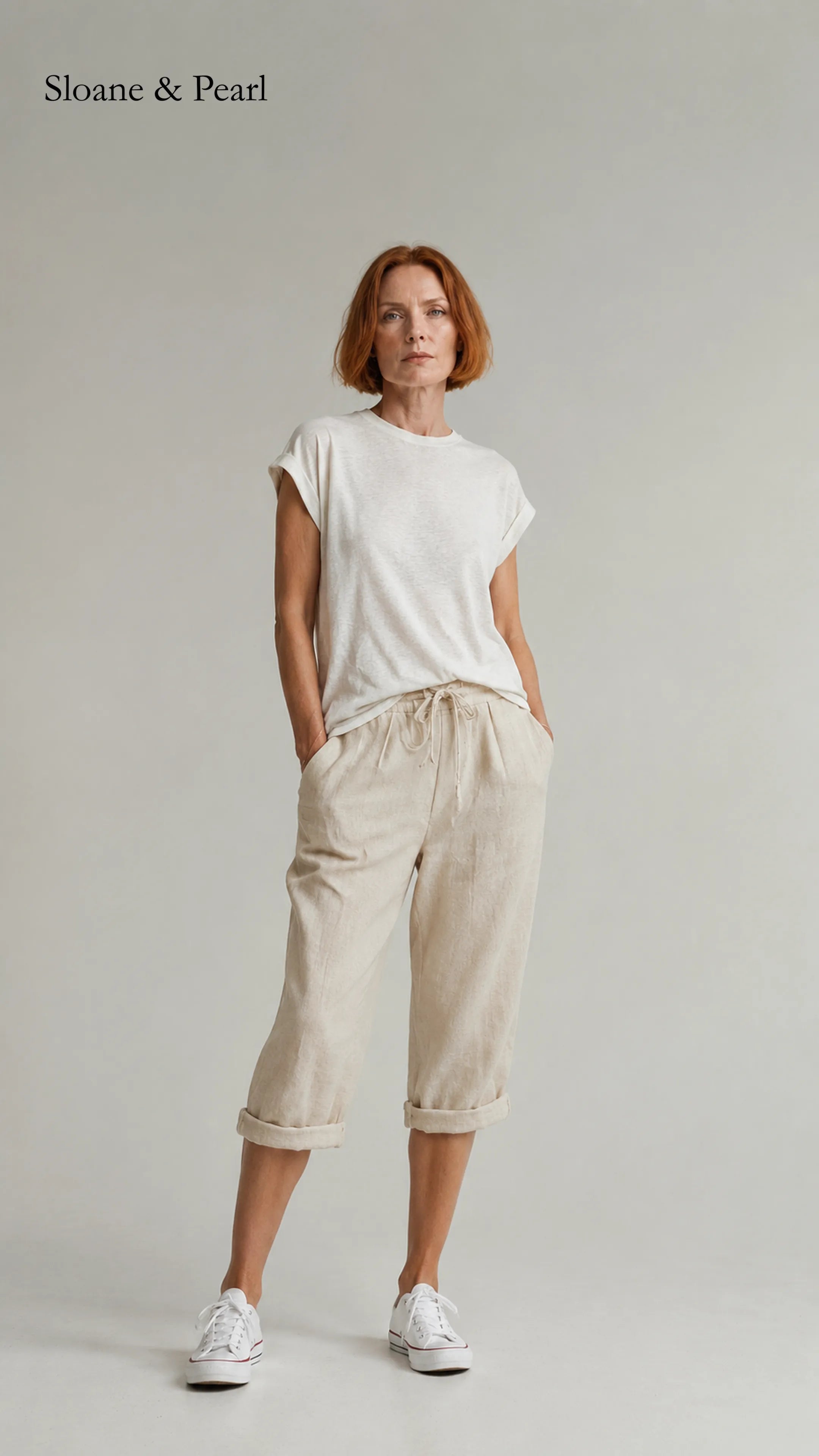Oaklynn | Cotton Linen Relaxed Shorts
