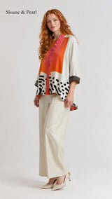 Olive | Luminous Printed Blouse