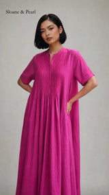 Oaklee | Pleated Dress