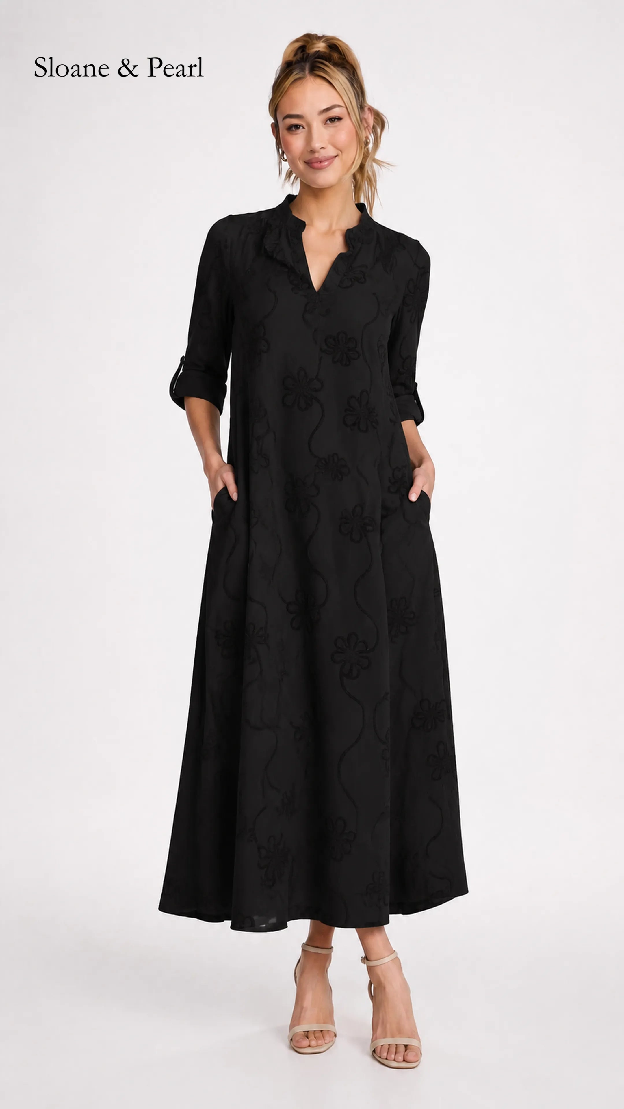 Arden | Floral Tummy-Control Summer Dress